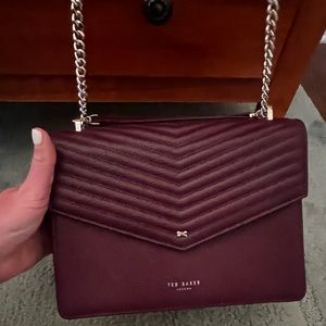 Ted Baker Wine Colored Crossbody